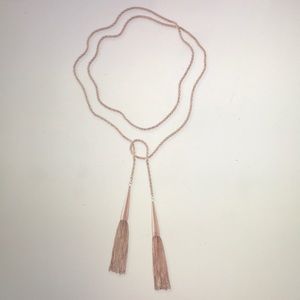 Kendra Scott Phara Necklace / Rose Gold